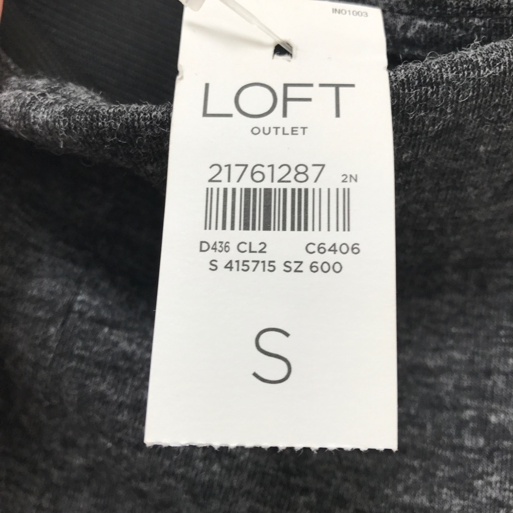NWT Loft Outlet Gray Skirt